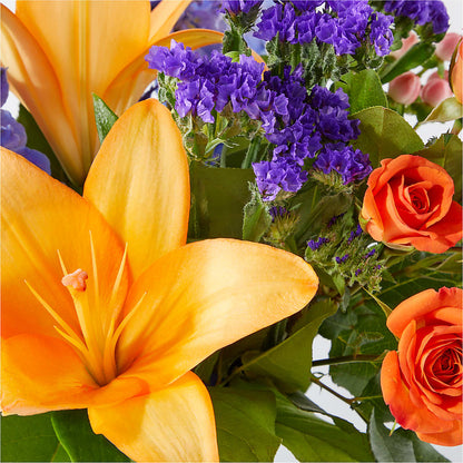 Radiant Citrus Bouquet –  The Flower Factory, Tarzana CA