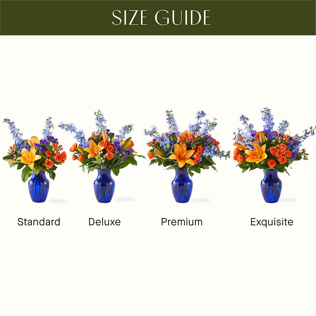 Radiant Citrus Bouquet –  The Flower Factory, Tarzana CA