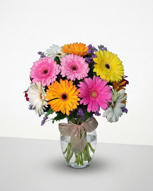 Happy Daisy Bouquet –  The Flower Factory, Tarzana CA