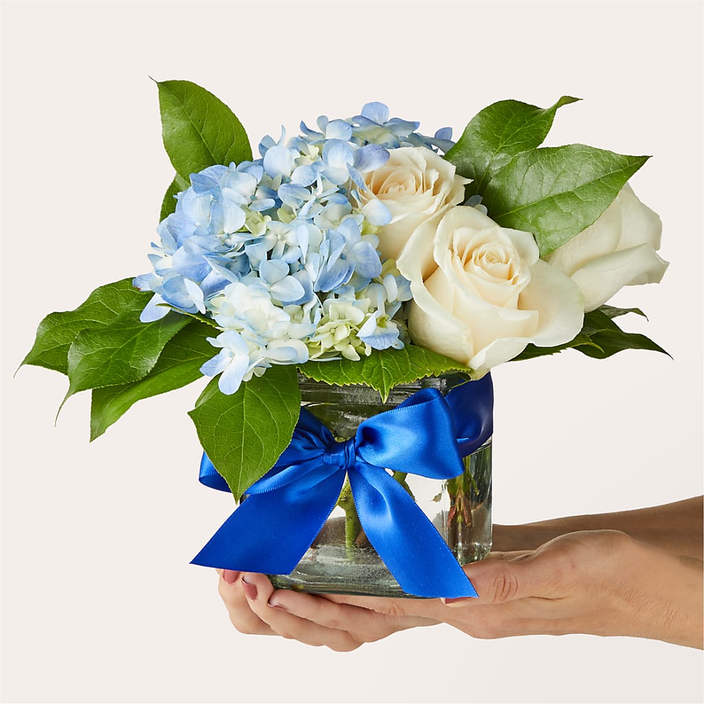 Sky Blue Delight Bouquet –  The Flower Factory, Tarzana CA