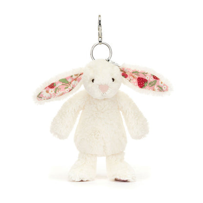 Blossom Cream Bunny 'Berry' Bag Charm –  The Flower Factory, Tarzana CA