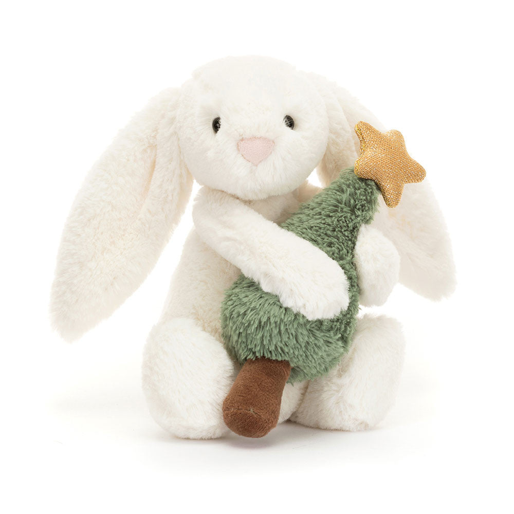 Bashful Bunny with Christmas Tree – flower arrangement | Tarzana