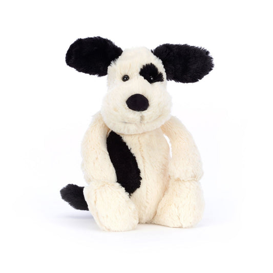 Bashful Black & Cream Puppy