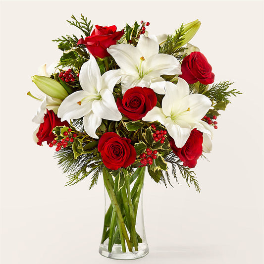 Sparkling Snowflakes Bouquet –  The Flower Factory, Tarzana CA