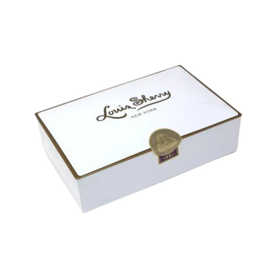 Louis Sherry 12-Piece Chocolate Tin - Magnolia White