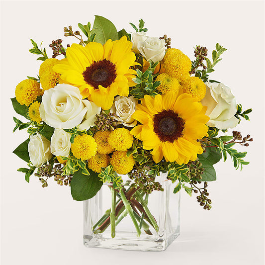 Luminous Morning Bouquet –  The Flower Factory, Tarzana CA