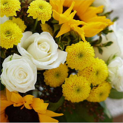 Luminous Morning Bouquet –  The Flower Factory, Tarzana CA