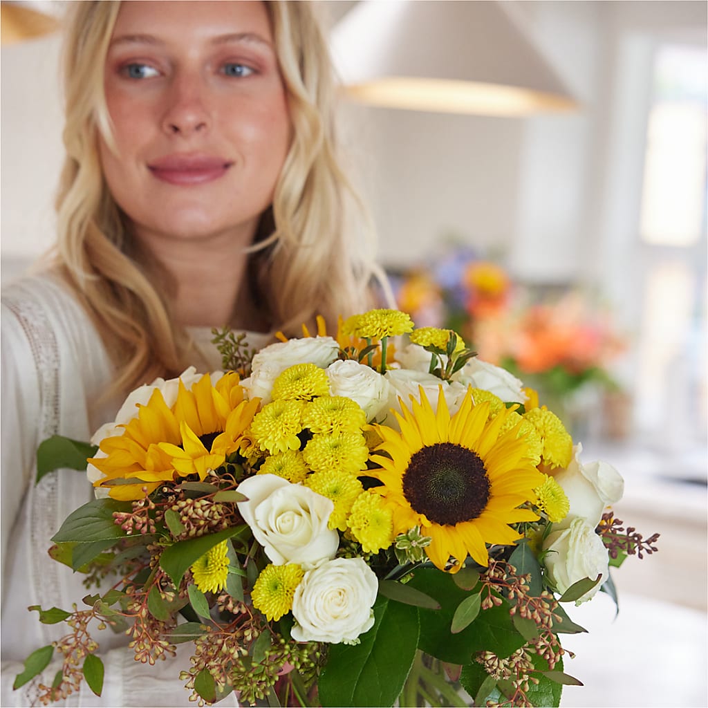 Luminous Morning Bouquet –  The Flower Factory, Tarzana CA