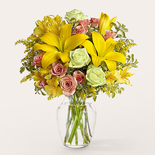 Sunburst Bouquet –  The Flower Factory, Tarzana CA
