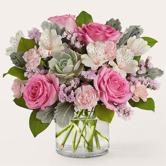 Dusty Rose Bouquet –  The Flower Factory, Tarzana CA