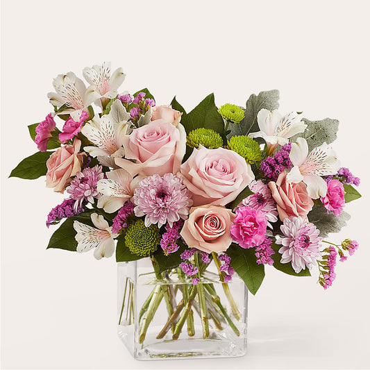 Pink Suede Bouquet –  The Flower Factory, Tarzana CA