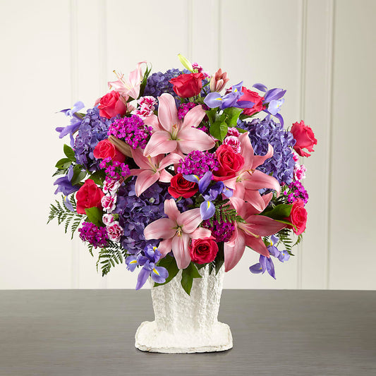 We Fondly Remember Arrangement –  The Flower Factory, Tarzana CA