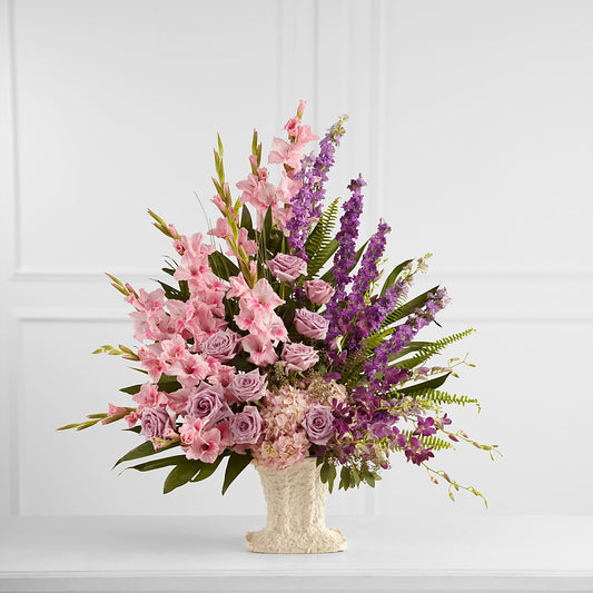 Flowing Garden Arrangement –  The Flower Factory, Tarzana CA