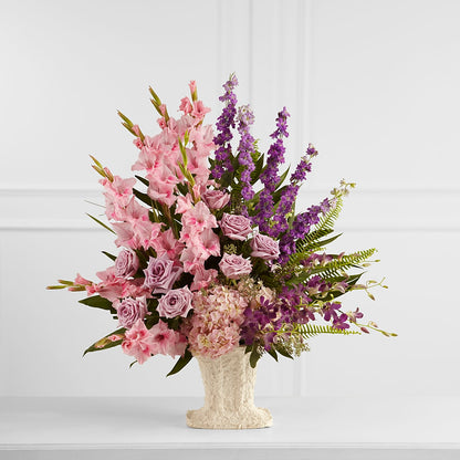 Flowing Garden Arrangement –  The Flower Factory, Tarzana CA