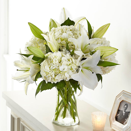 Compassionate Lily Bouquet –  The Flower Factory, Tarzana CA