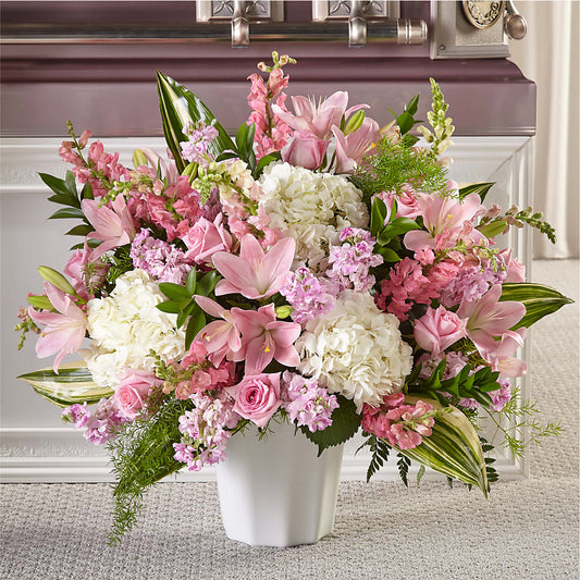 Simply Serene Floor Basket –  The Flower Factory, Tarzana CA