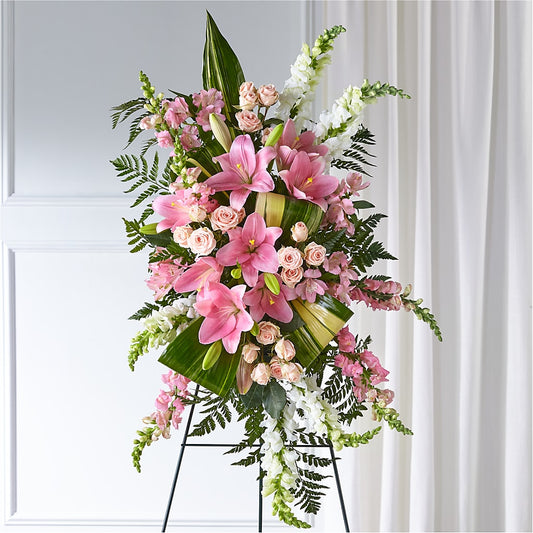 Elegant Embrace Standing Spray –  The Flower Factory, Tarzana CA