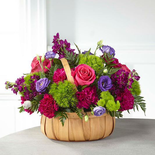 Serene Sanctuary Basket –  The Flower Factory, Tarzana CA