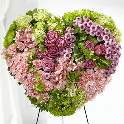 Heartwarming Standing Heart –  The Flower Factory, Tarzana CA