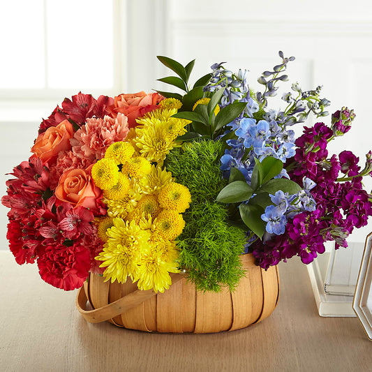 Prideful Basket –  The Flower Factory, Tarzana CA
