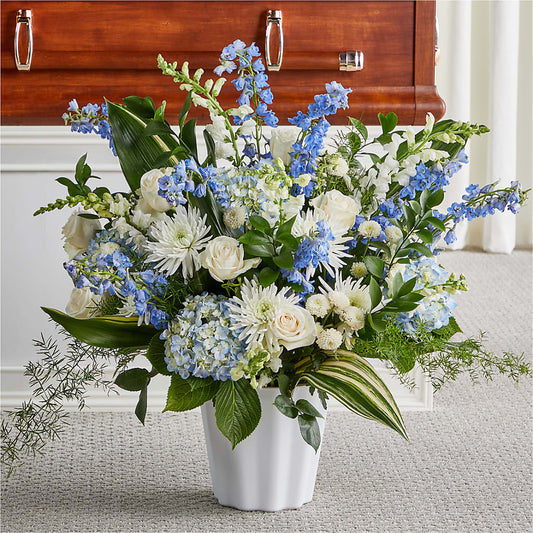Everlasting Memories Floor Basket –  The Flower Factory, Tarzana CA