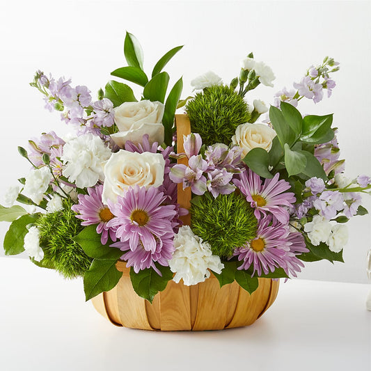 Peace & Love Basket –  The Flower Factory, Tarzana CA