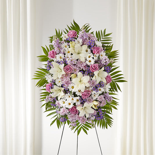Surrounded by Love Standing Spray –  The Flower Factory, Tarzana CA