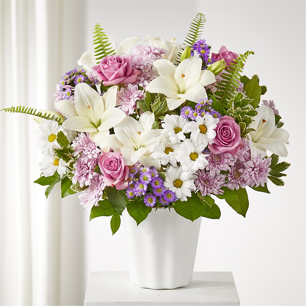 Warmest Thoughts Tabletop Basket –  The Flower Factory, Tarzana CA