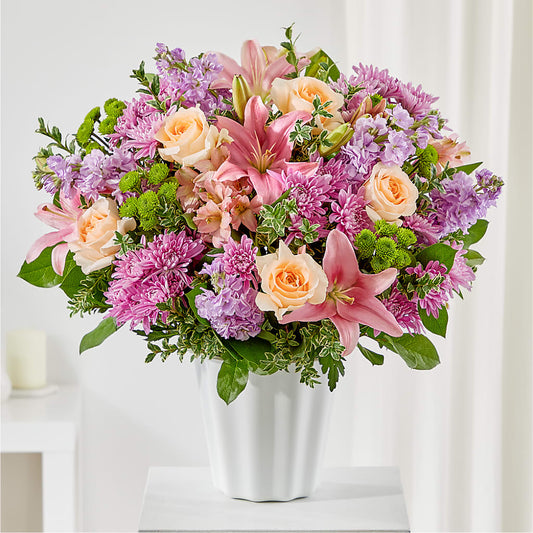 Supportive Embrace Tabletop Basket –  The Flower Factory, Tarzana CA