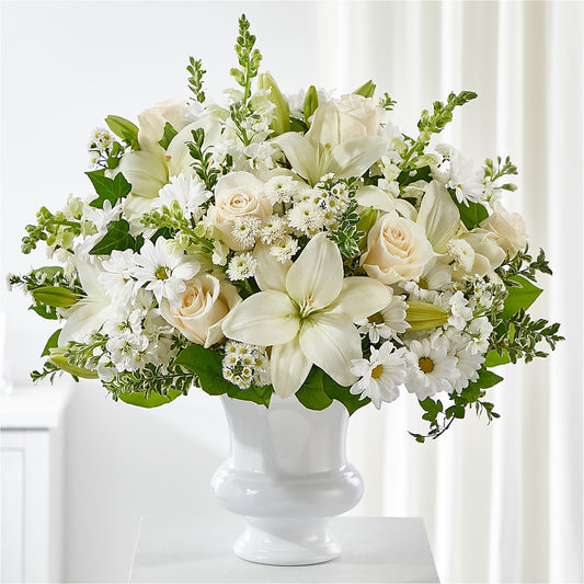 Uplifting Urn Arrangement –  The Flower Factory, Tarzana CA