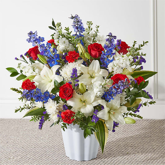 Consoled Floor Basket –  The Flower Factory, Tarzana CA