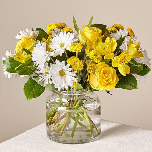 Sunny Sentiments Bouquet –  The Flower Factory, Tarzana CA