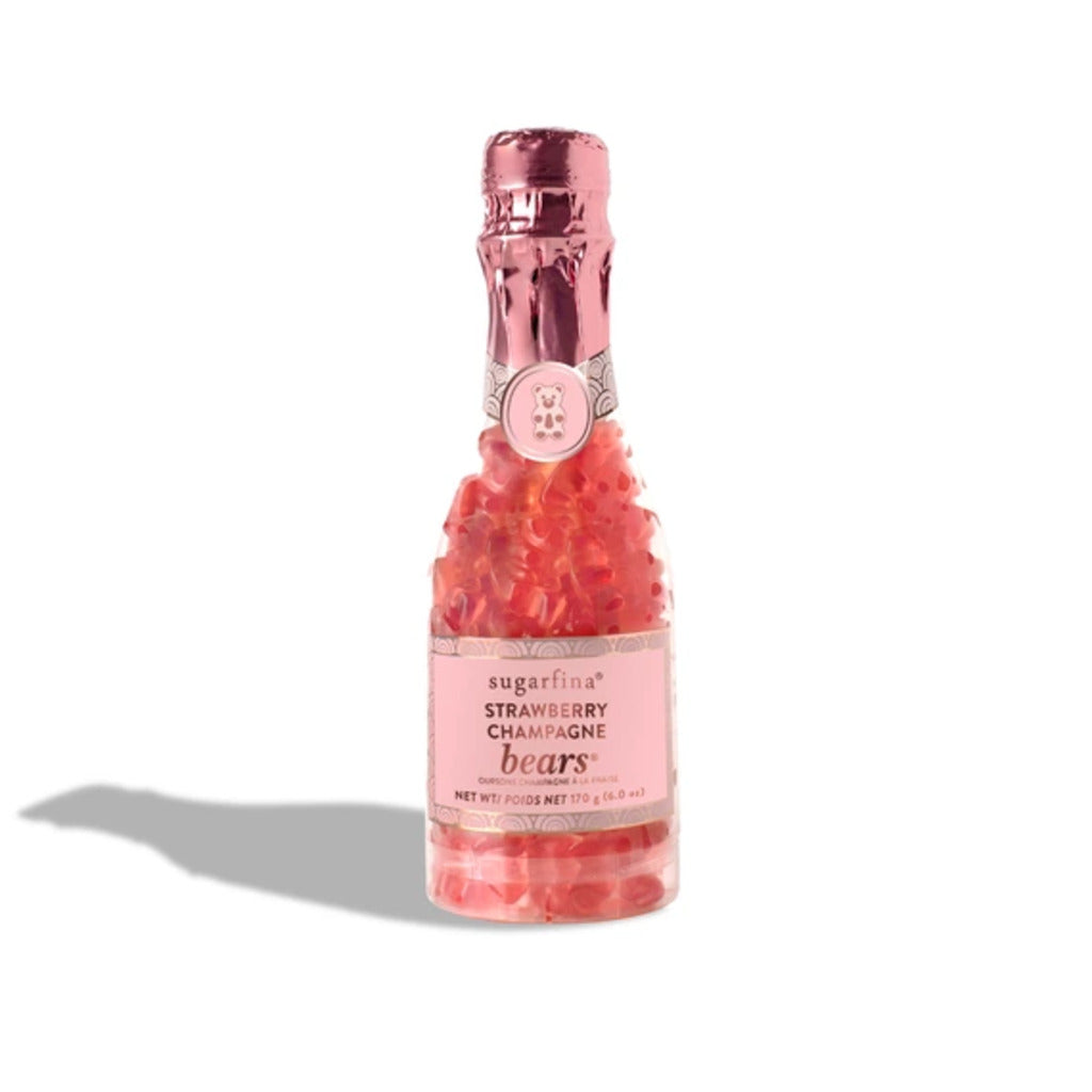 Strawberry Champagne Bears Celebration Bottle 5.6oz. –  The Flower Factory, Tarzana CA