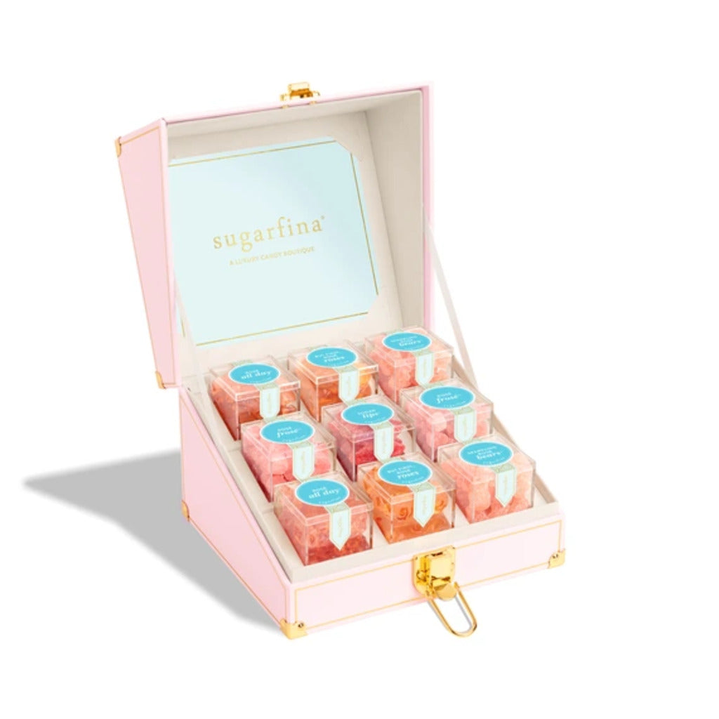 Sugarfina Rosé All Day® Mini Candy Trunk 9pc –  The Flower Factory, Tarzana CA