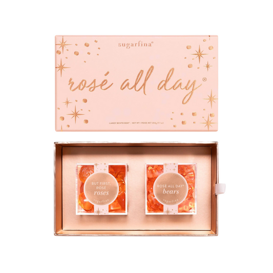 Rosé All Day 2-Piece Candy Bento Box