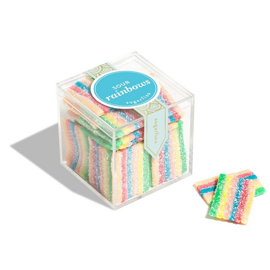 Sour Rainbows Candy Cube 3oz.