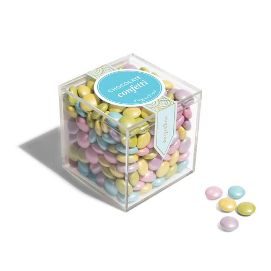 Chocolate Confetti Candy Cube 3oz.