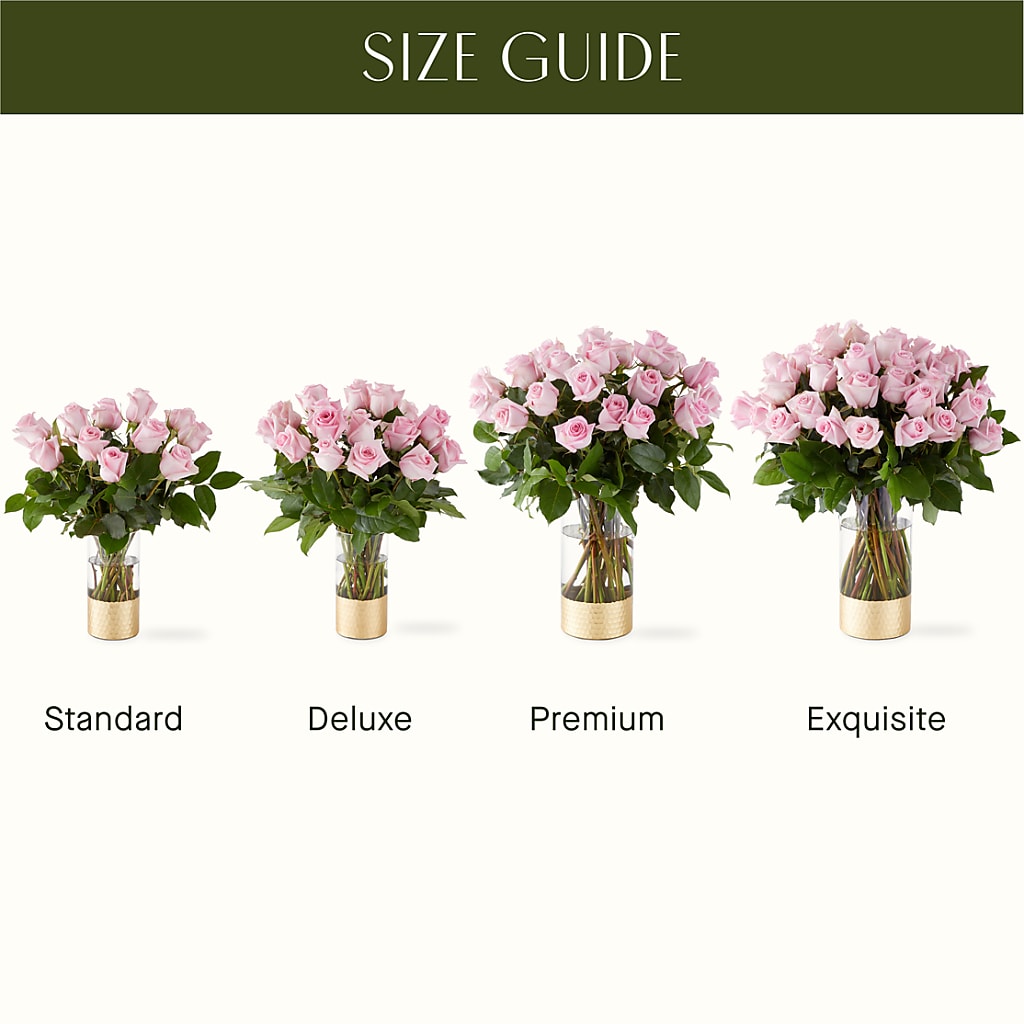 Picture Perfect Pink Rose Bouquet –  The Flower Factory, Tarzana CA