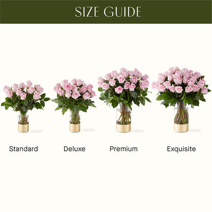 Picture Perfect Pink Rose Bouquet –  The Flower Factory, Tarzana CA