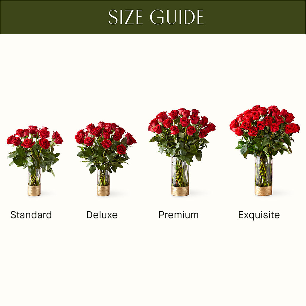 Classic Love Red Rose Bouquet –  The Flower Factory, Tarzana CA
