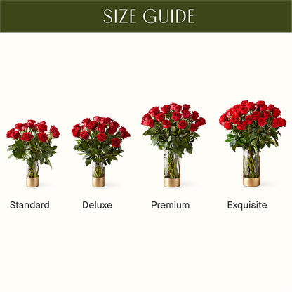 Classic Love Red Rose Bouquet –  The Flower Factory, Tarzana CA