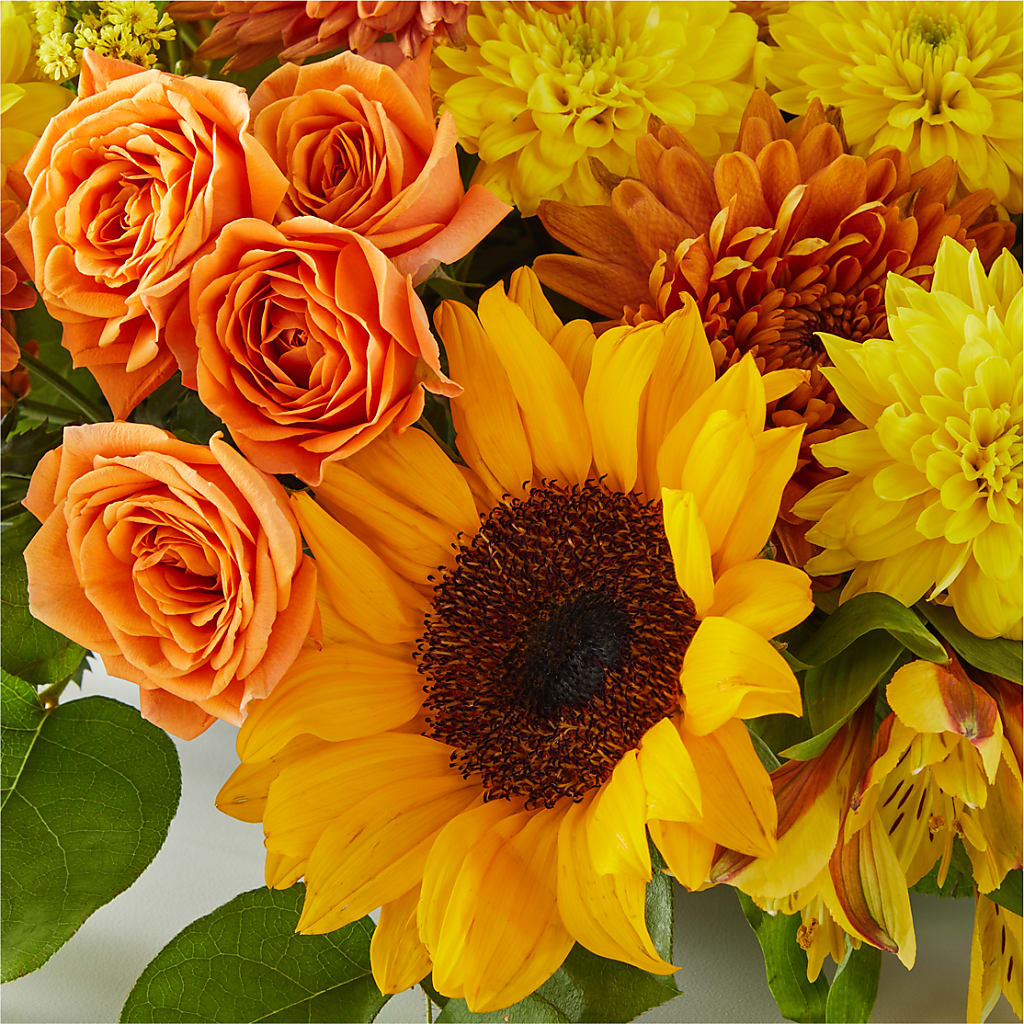 Autumn Harmony Centerpiece –  The Flower Factory, Tarzana CA