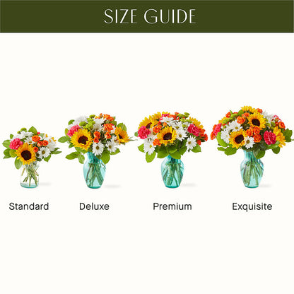 Sun-drenched Blooms Bouquet –  The Flower Factory, Tarzana CA