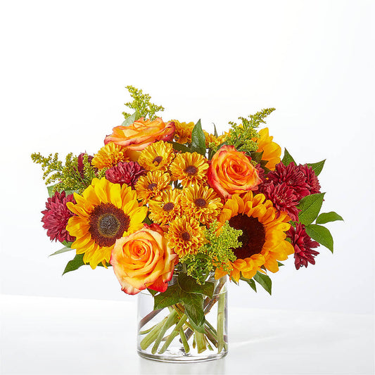Flannel Scarf Bouquet –  The Flower Factory, Tarzana CA