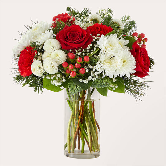 Chance of Flurries Bouquet –  The Flower Factory, Tarzana CA