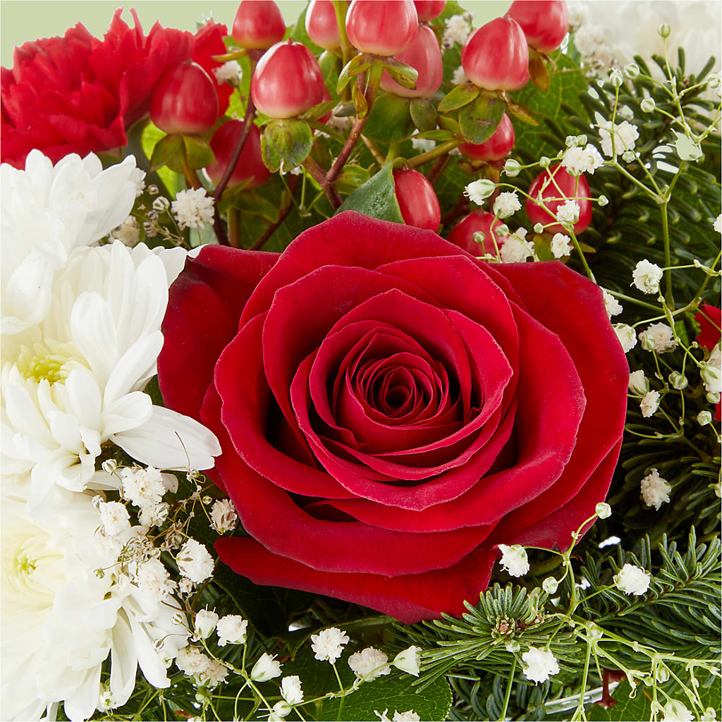 Chance of Flurries Bouquet –  The Flower Factory, Tarzana CA
