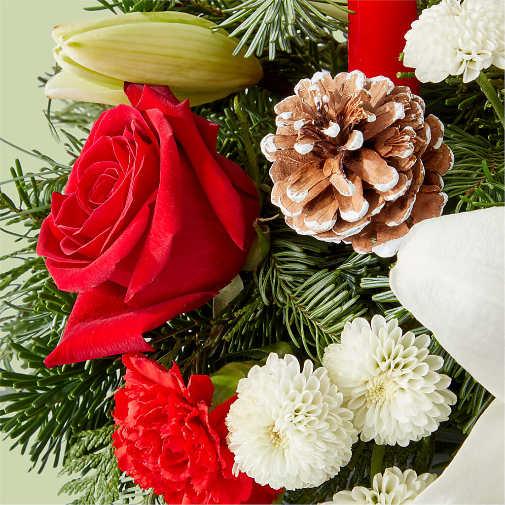 Seasonal Festivities Centerpiece –  The Flower Factory, Tarzana CA