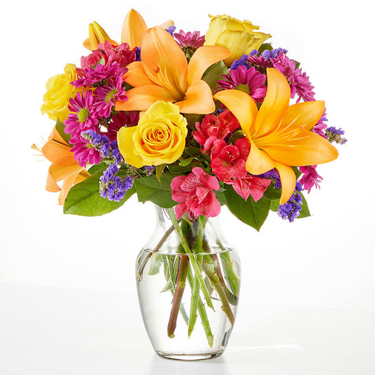 Colorful Visions Bouquet –  The Flower Factory, Tarzana CA