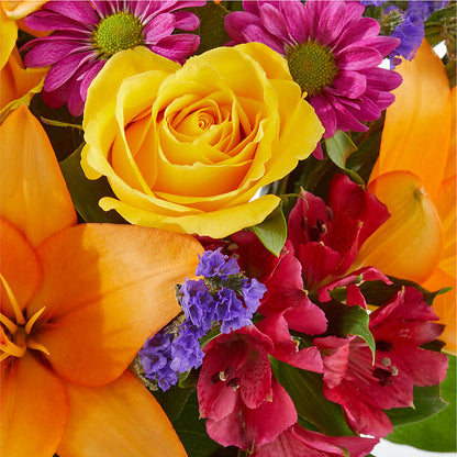 Colorful Visions Bouquet –  The Flower Factory, Tarzana CA