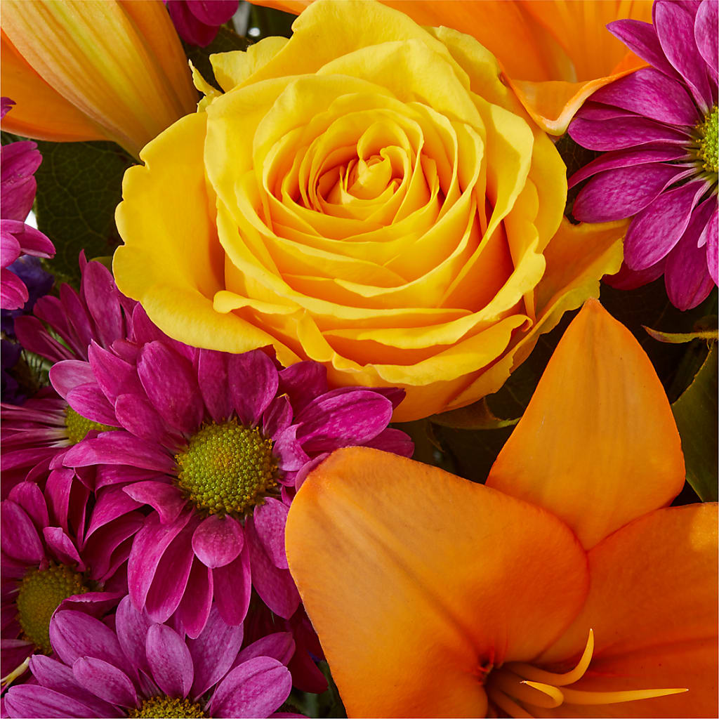 Colorful Visions Bouquet –  The Flower Factory, Tarzana CA